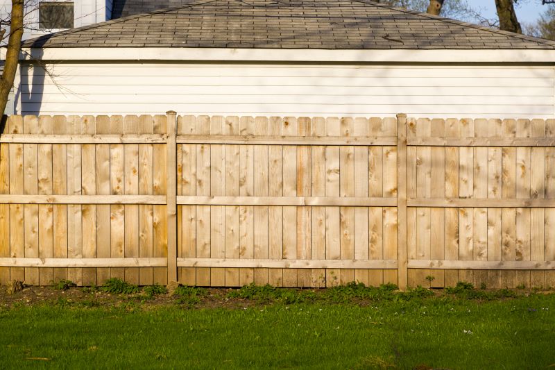 New Wooden Fence