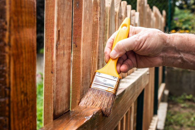 Fence Staining and Painting