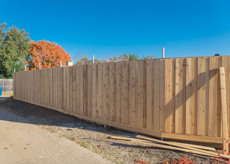 Redwood Fence Installation