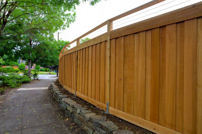 Residential Fence Construction