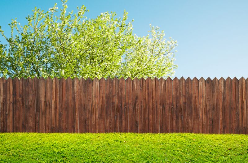 Solid Wood Fence Installation
